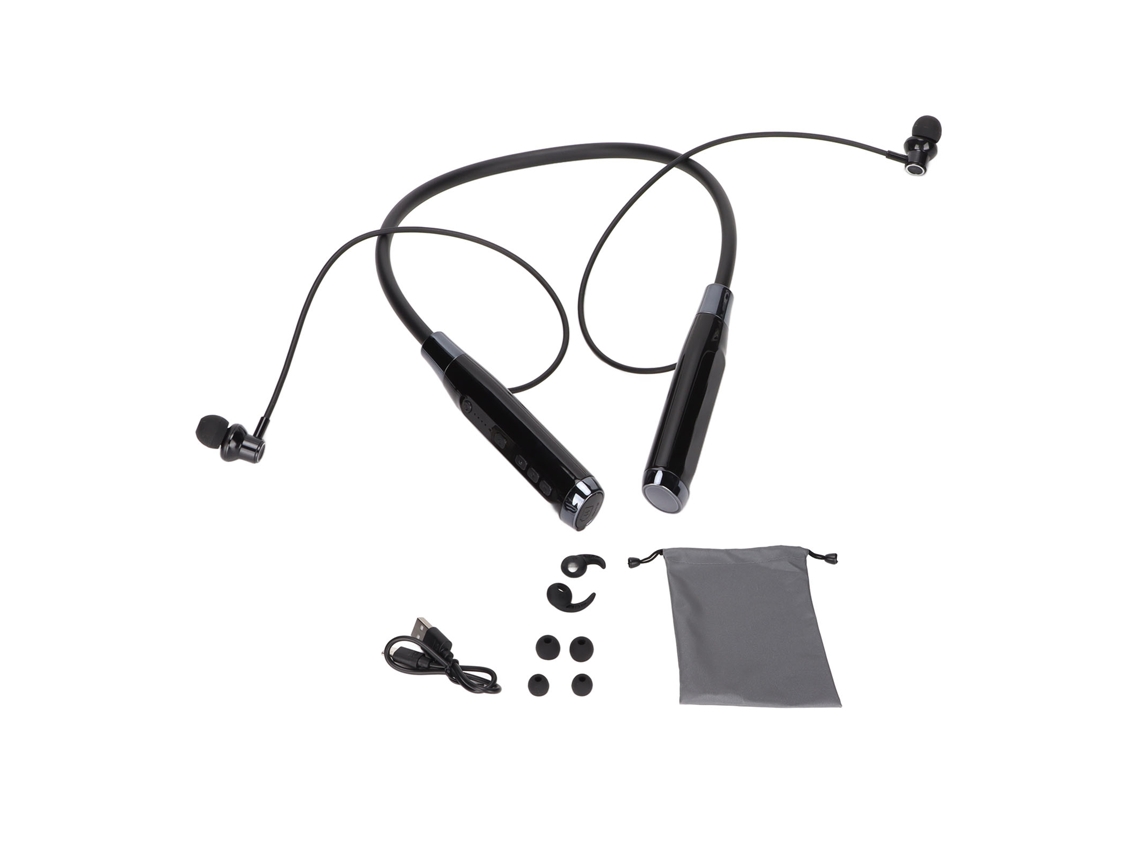 Auriculares De Cuello Bluetooth: 100 Horas De Reproducción, Reducción De Ruido, Resistente Al Agua Ipx5 Para Deportes