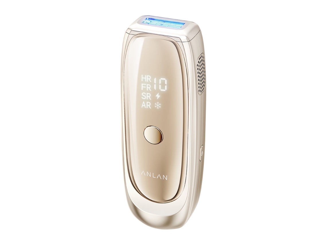 Dispositivo de depilación IPL ANLAN para una depilación segura de todo el cuerpo y el rostro.