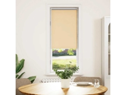 Maison Exclusive - Estor Enrollable Opaco Beige 60x175 Cm Tela Ancho 55,7 Cm