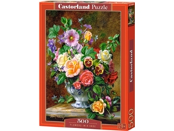 Puzzle CASTORLAND Flowers in a Vase (500 Piezas)