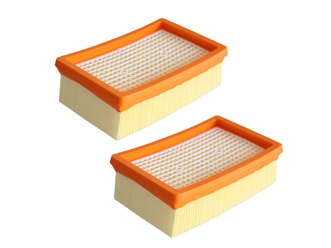RNEMITERY Filtros planos para Kärcher WD4/WD5 (2 ud)