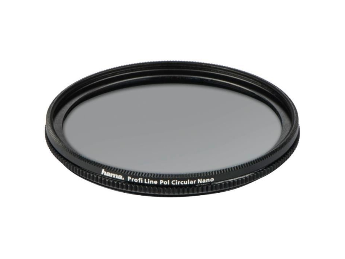HAMA Filtro Polarizador Circular Profi Line 5 8 Cm para Cámara Recubrimiento Multiresistente Mrc 1 Unidades