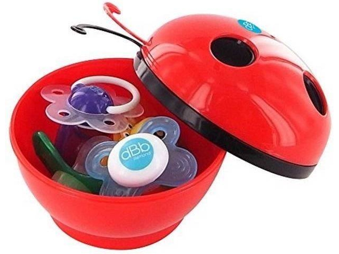 Porta-Chupetes DBB REMOND Rojo y Negro