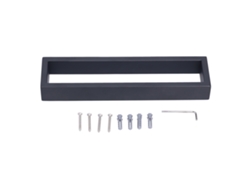 Toallero de acero inoxidable para pared, estilo europeo simple