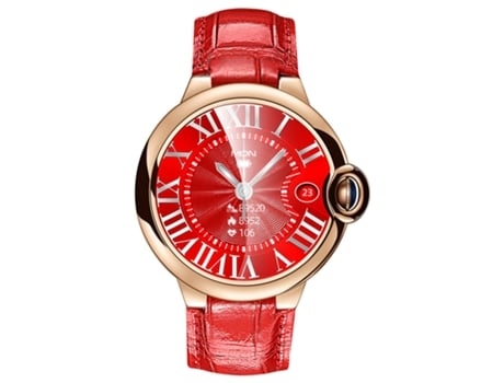 Smartwatches Mujeres Hombres Multifuncional BT Llamada Impermeable Smartwatch Fitness Deportes Relojes Negocios AUJEZON