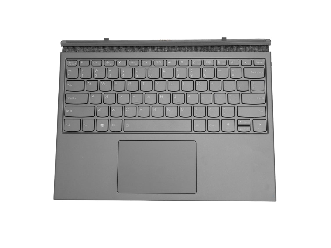 Base De Teclado Para Tableta Portátil Con Touchpad, Diseño Ee.uu., Gris Oscuro