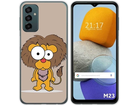 Carcasa para Samsung Galaxy M23 5G TUMUNDOSMARTPHONE Dibujos Leon Multicolor