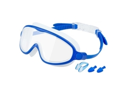 Gafas de natación infantiles con montura grande, alta definición, antivaho e impermeables, de silicona. Modelo 4