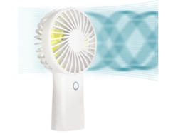 Ventilador de Mano Portátil ENZON 4000Mah USB 3 Velocidades Blanco
