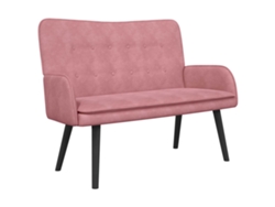 Maison Exclusive - Sofá De 2 Plazas Rosa 115 X 61 X 87 Cm Pwned_by_lord666_ywh