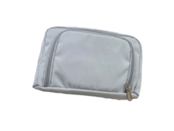 Estuche De Lápices Azul Nylon Capacidad Grande Cremallera Metalica Bolsillo De Malla Capas Multiples Para Estudiantes Escuela Oficina