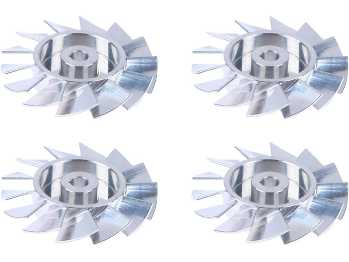 Turbina De Ventilador De Aluminio, 100.000 Rpm, 27 Mm, Pieza De Repuesto Para Secador De Pelo