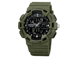 Relógio De Pulso Masculino Fashion Zhoulianfa K084 Cinza Com Movimento De Quartzo Simples