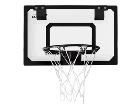 Juego De Canasta De Baloncesto Con 3 Pelotas 58X40 Cm Nylon Negro Y Plástico HAUKI