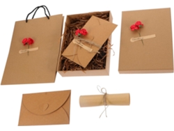 Set De Papelería Y Sobres Para El Día De San Valentín: 20 Hojas, 20 Sobres, Rojo Con Estampado Rosa.