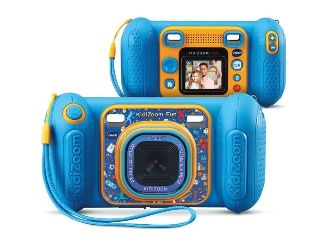 Cámara digital Vtech Kidizoom Fun Blue 9 en 1 para niños, unisex, azul