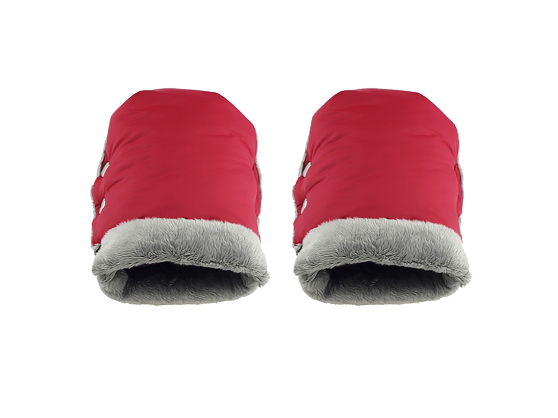 2 Pcs Luva Para Carrinho De Bebê Impermeável Quente Confortável Manguito Inverno