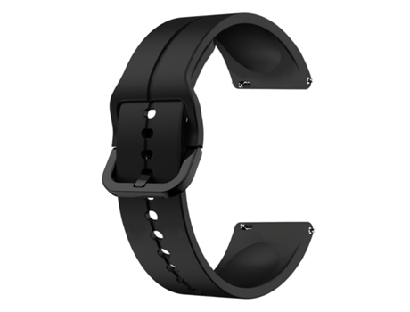 Correa de Silicona Negro 20 mm Samsung Galaxy Watch 4 40/44mm INF