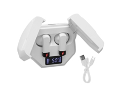 Auriculares Con Traductor, 144 Idiomas, Bluetooth 5.3, Cancelación De Ruido, Estéreo Blanco.