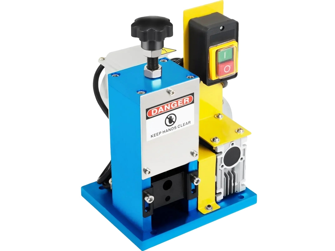Máquina pelacables, construcción robusta, amplia compatibilidad, azul claro