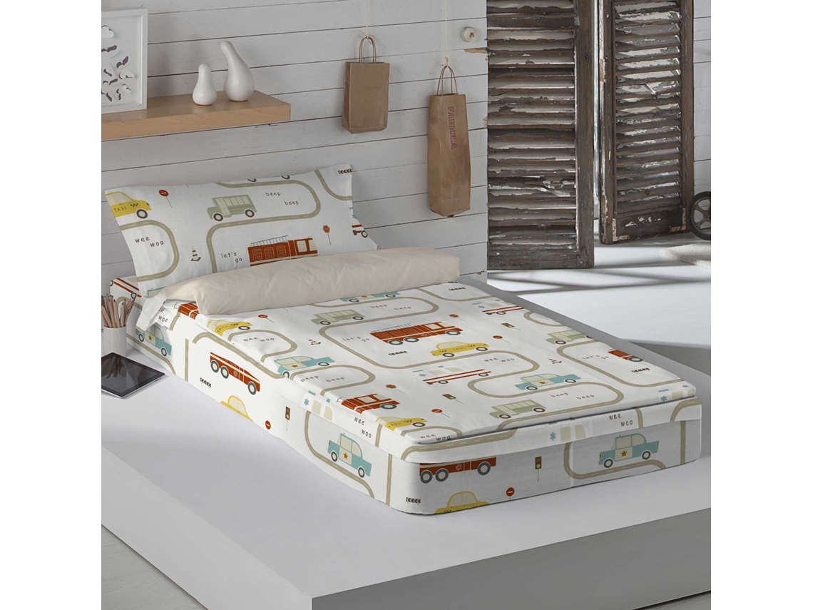 Saco Nórdico Con Relleno Estampado Infantil Cama 105 Algodón Extra suave Fabricado en España GREM COOL KIDS