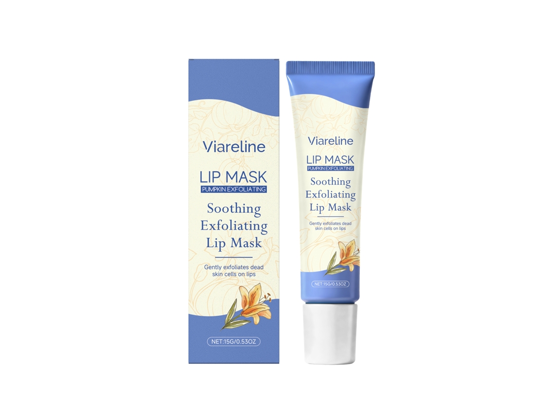 Mascarilla labial exfoliante de calabaza