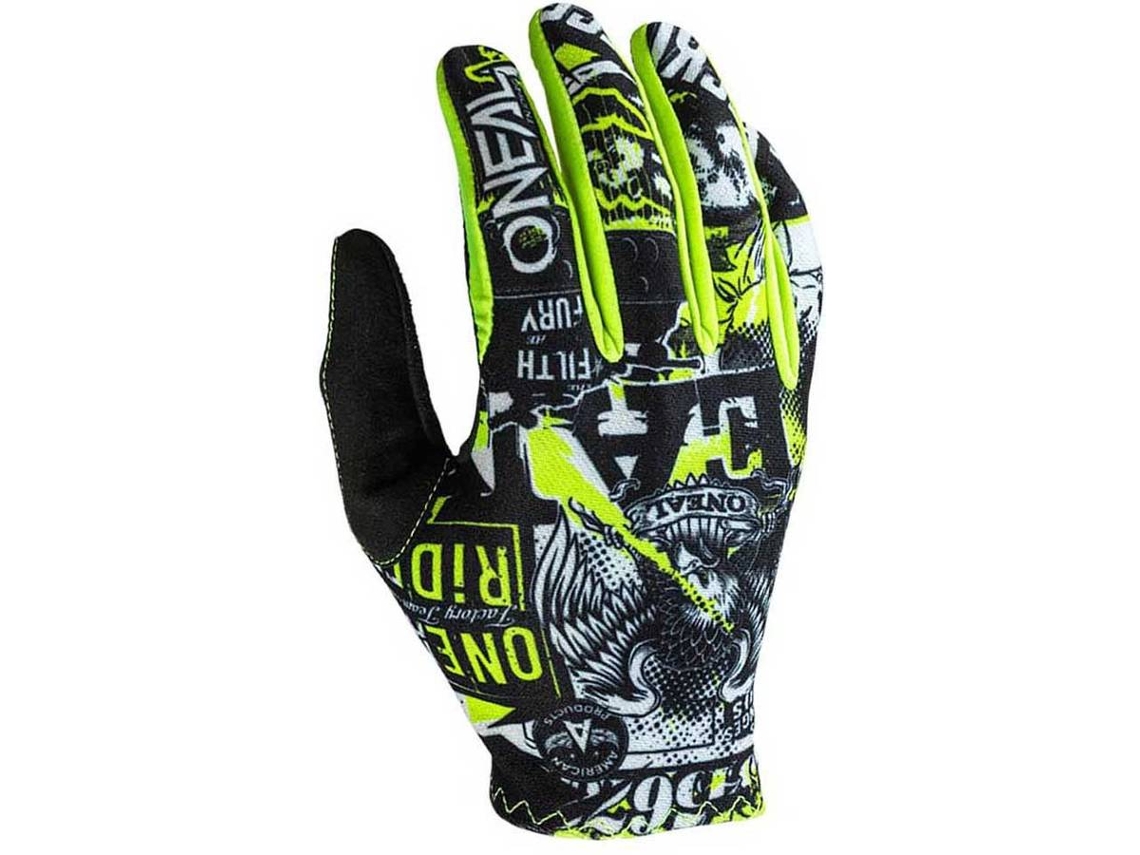 Guantes para Hombre ONEAL Matrix Attack Multicolor para Ciclismo (S)