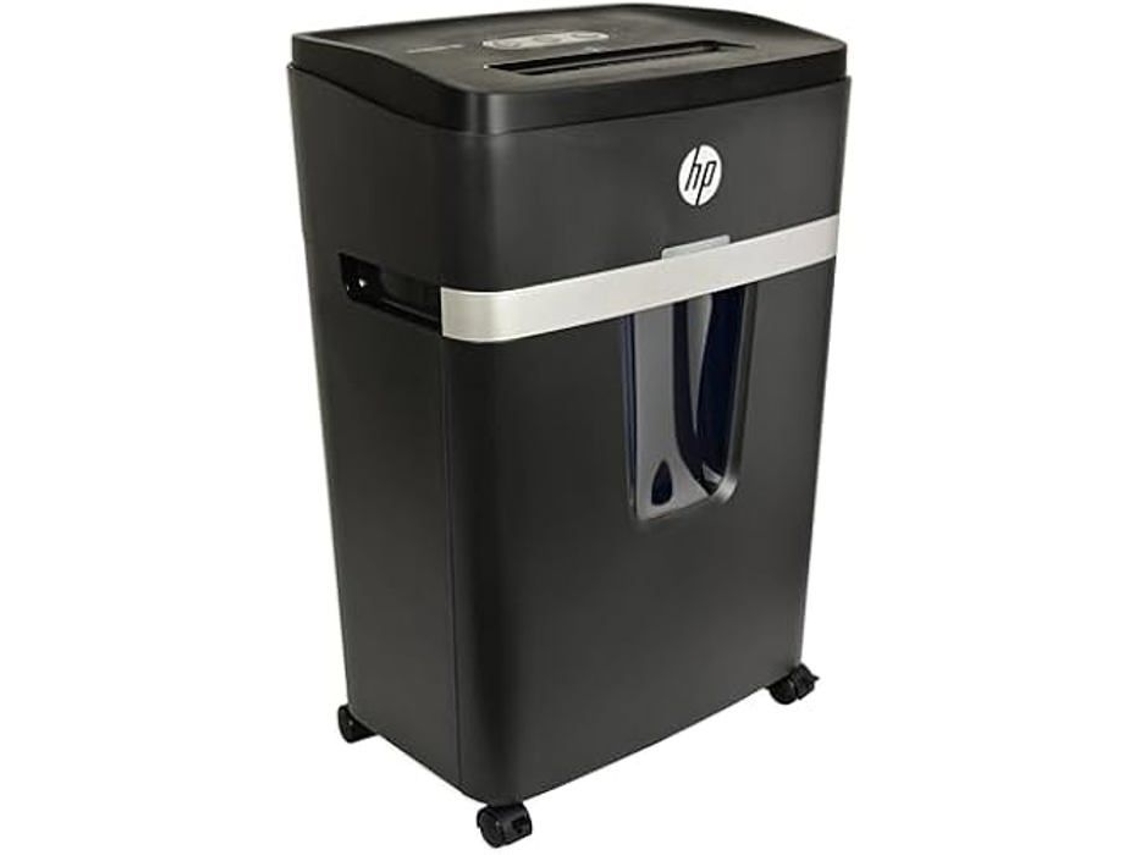 Destructora de documentos HP Pro de 18 cc, capacidad para 18 hojas, función de seguridad, diseño compacto