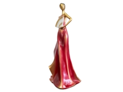Botellero Con Estatua Femenina, De Resina, Decorativo, Para Mesa, Cocina, Bar Y Vino Tinto.