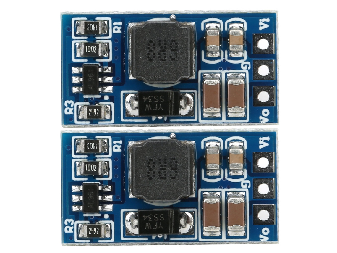 2pcs Módulo Conversor Dc Dc Step Up 2.6-5.5v A 5v 6v 9v 12v Nd0412sa Para Led Motor 7w