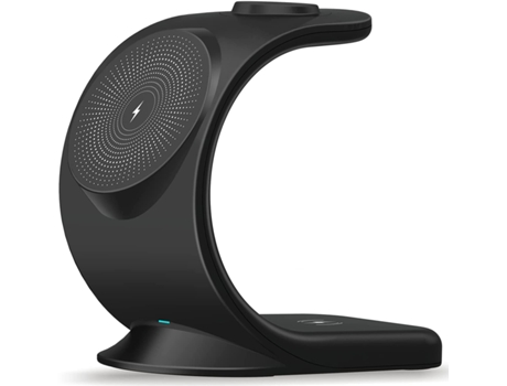 Cargador Auto CHRONUS WYJ-221112-29FM iPhone/iWatch/AirPods - Negro)