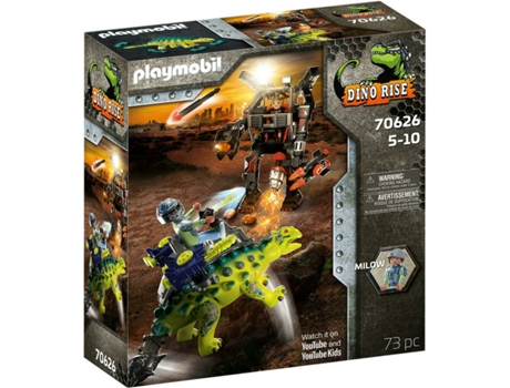 PLAYMOBIL PLAYMOBIL Tío Rob: Armas para la batalla (Multicolor - Edad Mínima: ‍5 Años)