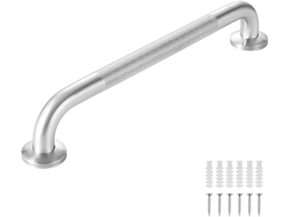 Toallero Con Asa De Seguridad Antideslizante De Acero Inoxidable Para Baño Y Cocina.