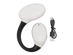 Fone De Ouvido Bluetooth 5.3 Individual Sem Fio Open Ear Com 16h De Reprodução Para Esportes Branco