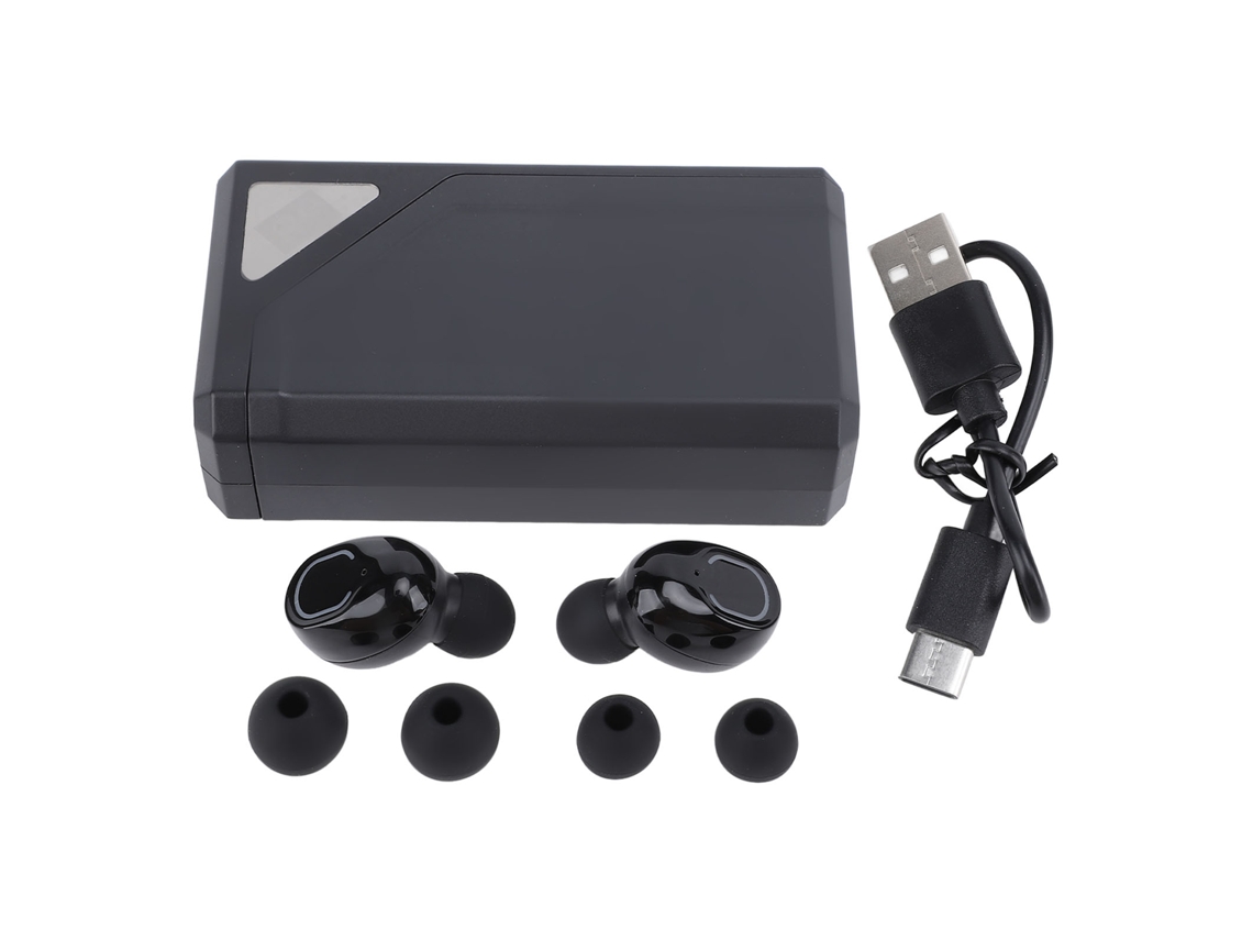 Auriculares Inalámbricos Bluetooth 5.4, Resistentes Al Agua Ipx7, Con Estuche De Carga Para Teléfono Móvil, Tableta Y Portátil.