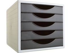 Archivador ARCHIVO 4005 (Gris - 34x27x25.5cm - 5 cajones - A4)