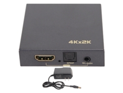 Divisor De Audio Hdmi 4k 30hz Óptico 5.1 A Extractor De Sonido 3.5mm