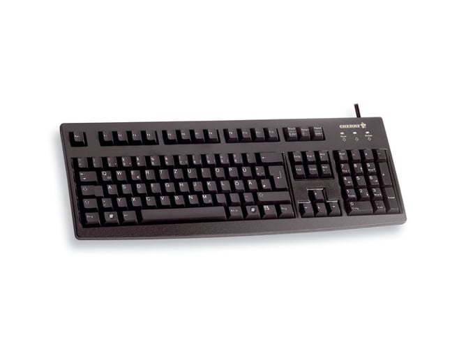 Teclado CHERRY G83-6104 (Con Cable - Layout US - Teclado Numérico)