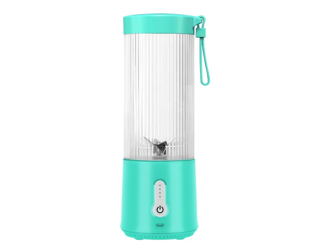 Licuadora portátil multifuncional con interfaz USB Mdug (azul menta)