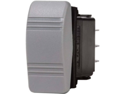 Interruptor BLUE SEA Water Resistant Contura Iii Switch Dpdt On/Off/Mom On Negro