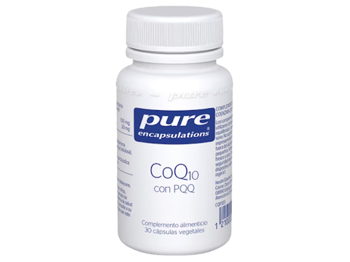 PURE ENCAPSULATIONS Coq10 Con Pqq 30 Cápsulas