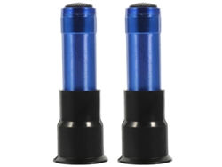 Juego De 2 Velas Led Portátiles Azules Para Huevos, Probador De Huevos Sin