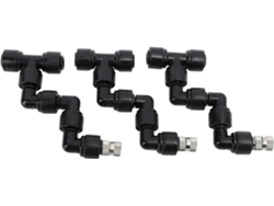 Boquillas Nebulizadoras Para Reptiles De 3 Piezas, Sistema De Enfriamiento Ajustable De 360° En Cobre Y Plástico.