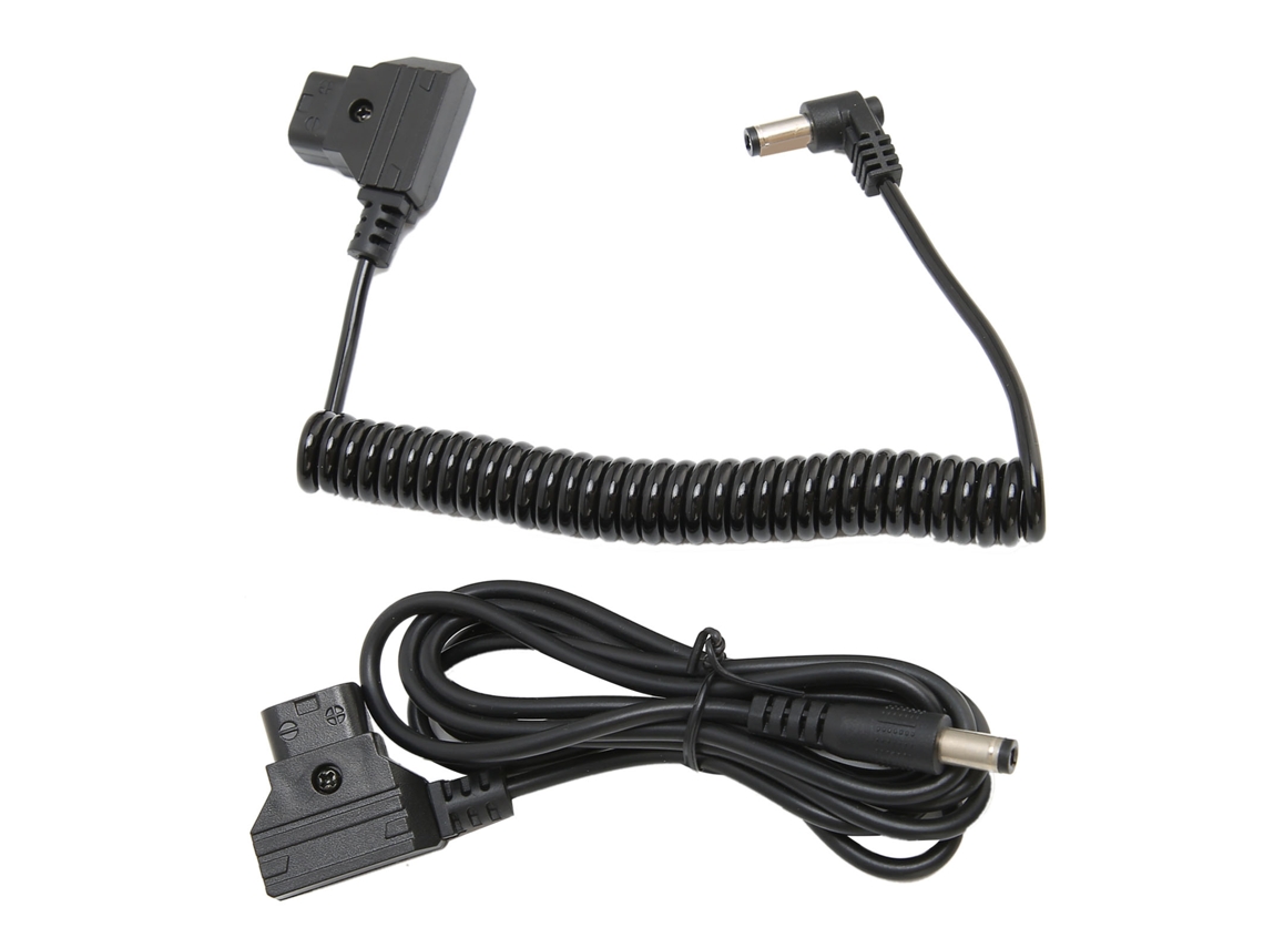 Adaptador D-Tap a cable de alimentación de CC para batería de cámara