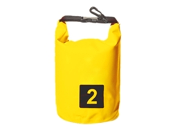 Bolsa Bucket Impermeável Dry Bag Moderna Para Rafting Camping Outdoor 2l Amarela