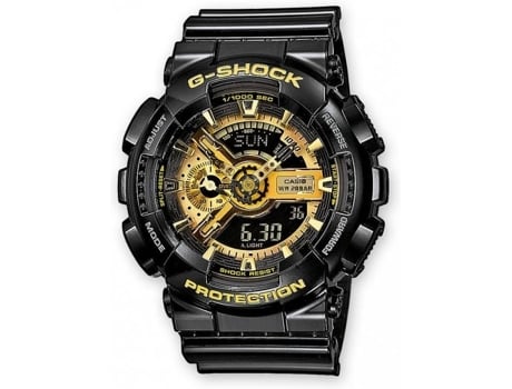 Reloj Digital CASIO Hombre (Goma - Negro)