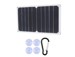 Cargador Portátil Con Panel Solar De 10 W Para Viajes, Camping Y Uso En Exteriores, Ip65
