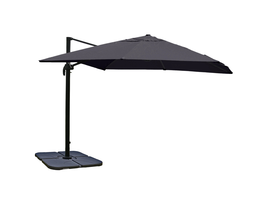 Sombrilla suspendida con base giratoria Outdoor Jardin 500