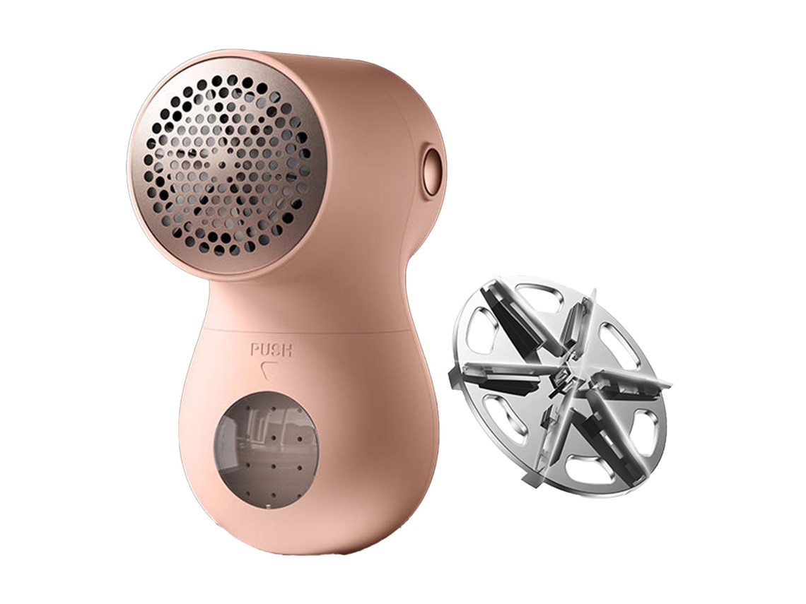 Quitapelusas Eléctrico Portátil Para Ropa Y Sofás - Quitapelusas Eficiente Con Batería - Rosa