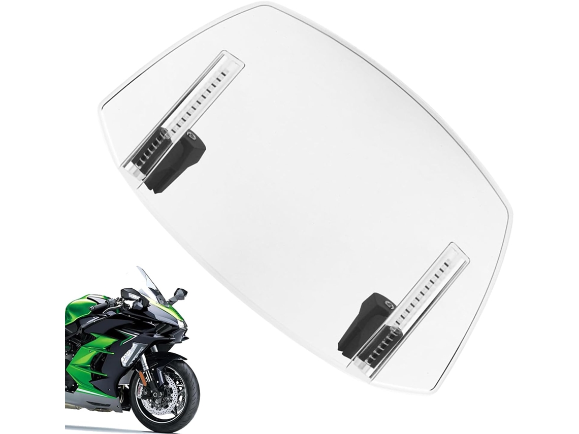 Deflectores De Viento Para Motocicleta Visera Antiviento Parabrisas Accesorios Extensi N Mejorar La Estabilidad En
